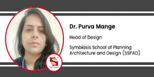 Symbiosis School of Planning Architecture and Design (SSPAD), Nagpur, Head of Design: Dr. Purva Mange Interview